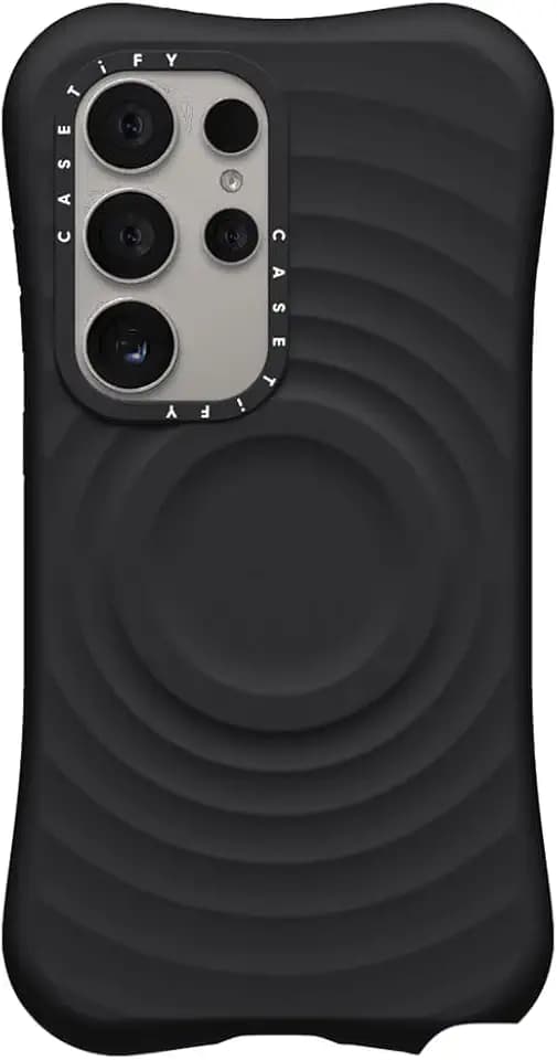 CASETiFY for Galaxy S24 Ultra Case - Ripple Black