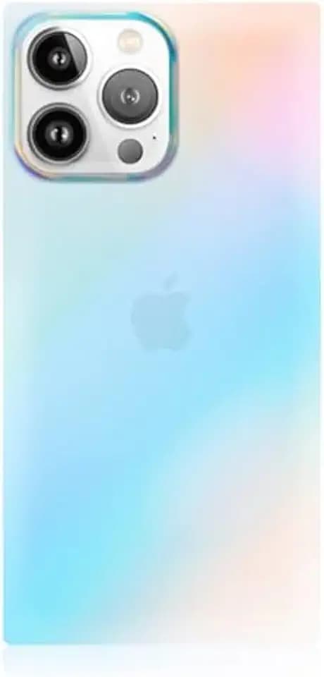 Flaunt Official Square iPhone 14 Pro Max Case - Iridescent Satin
