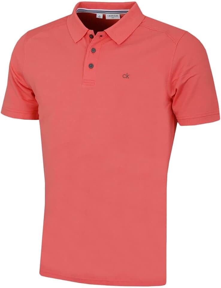 Calvin Klein Herren 2026 Campus Tipped leicht Golf-Poloshirt