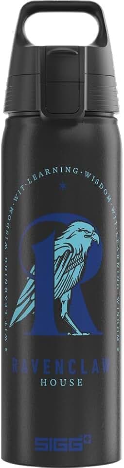 Sigg - Alu Trinkflasche - WMB ONE Ravenclaw - Für Kohlensäurehaltige Getränke Geeignet - Auslaufsicher - Federleicht - BPA-frei - Sport & Schule - 0.75 L