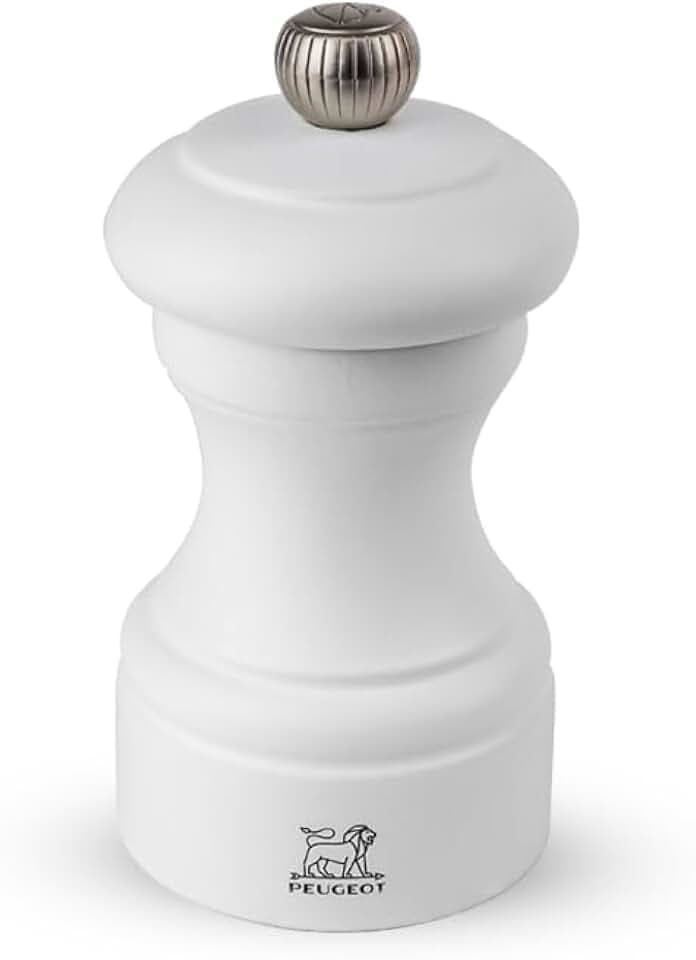 PEUGEOT - Pfeffermühle Bistro 10 cm - Matt Weiß