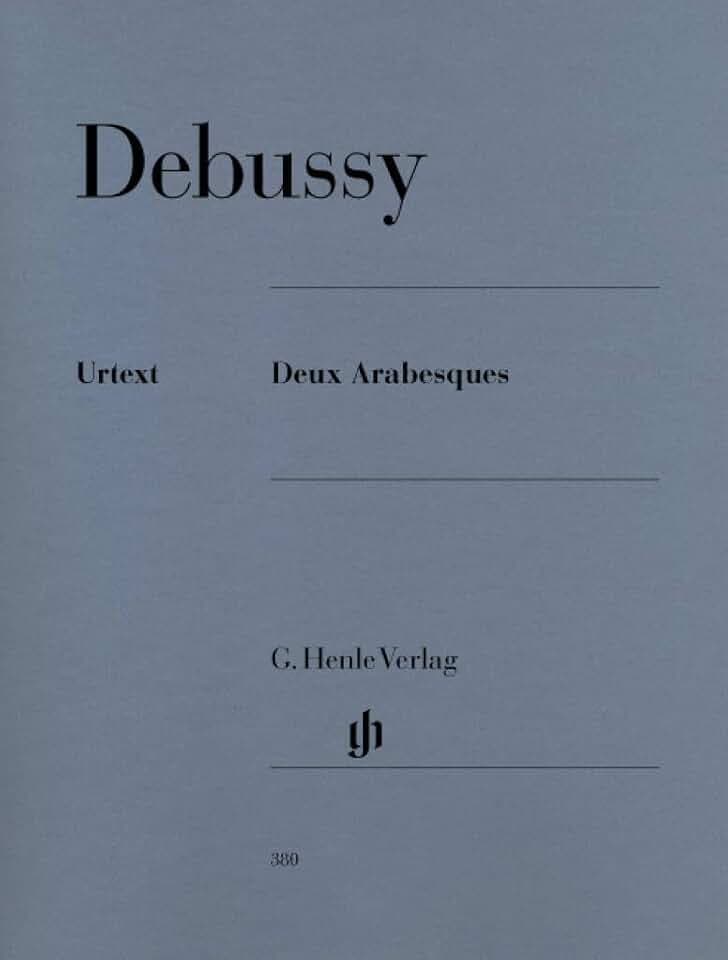 Deux Arabesques; Klavier zu zwei Händen: Besetzung: Klavier zu zwei Händen (G. Henle Urtext-Ausgabe)