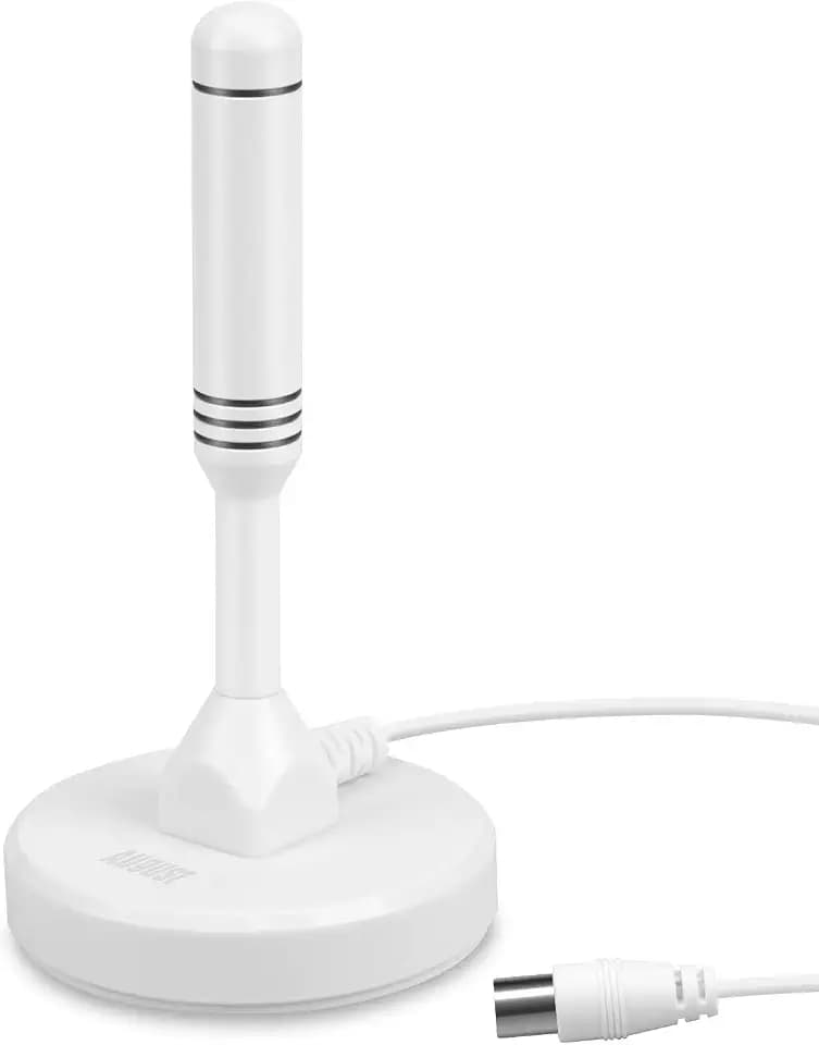 August DTA240 tragbare DVB-T/DVB-T2 Antenne mit Magnetfuß&hoher Verstärkung