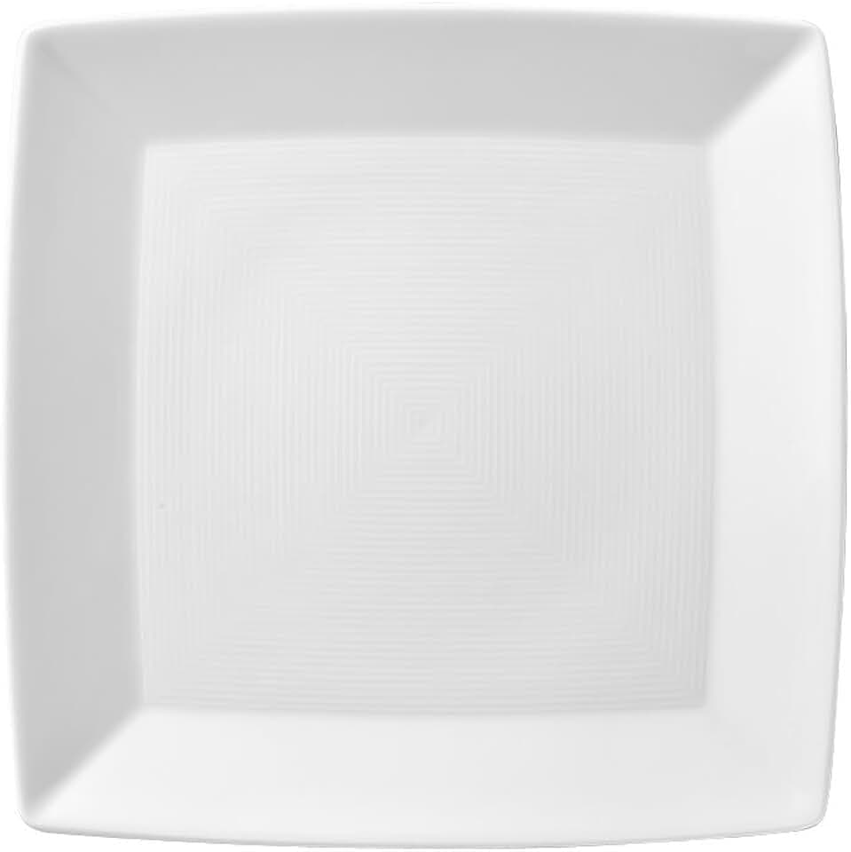 Thomas Trend Weiss Platte 22 cm eckig, Weiß