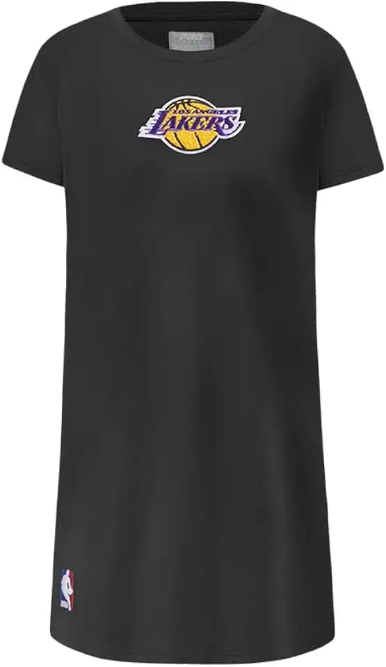 Pro Standard Womens NBA Los Angeles Lakers Classic Chenille Body Con Dress Black S