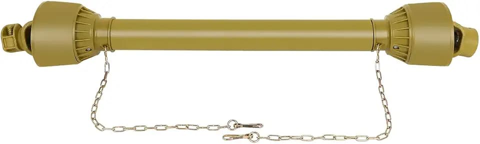 SCITOO Yellow 39"-63" PTO Shaft, 1-3/8" PTO Drive Shaft