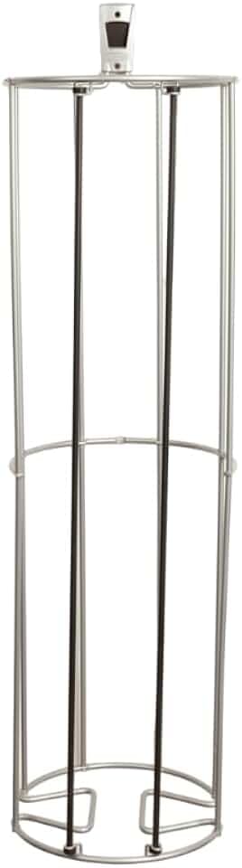 Rubbermaid Garage FastTrack Vertical Ball Rack Satin Nickel Wall Mounted Storage System Holds up to 50 pounds for Home/Garage Silver