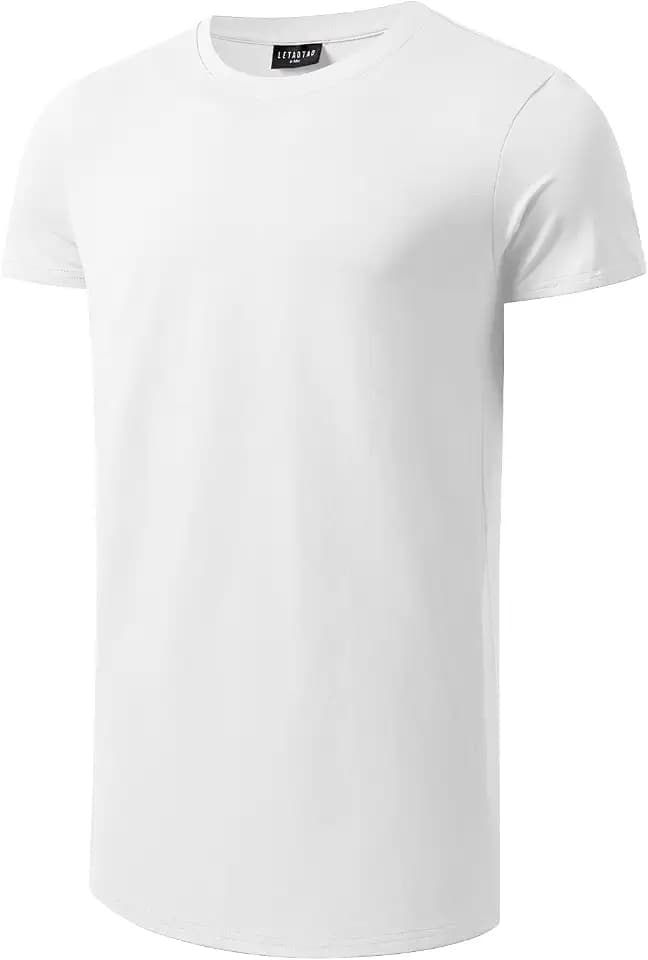 Mens Tall T Shirts Tie Dye Extra Long Longline Hipster Print for Tall Men