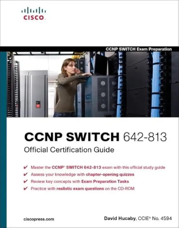CCNP SWITCH 642-813 Official Certification Guide: Master the CCNP® SWITCH 642-813 exam with this official study guide. Assess your knowledge with ... with realistic exam questions on the CD-ROM