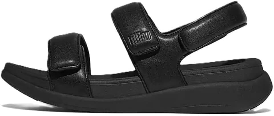 FitFlop F-Mode Go Adjustable Flatform Back-Strap Sandals