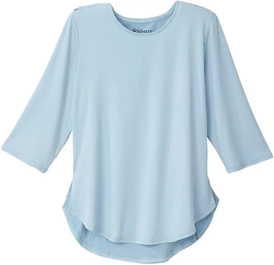 Silverts Women's Adaptive Open Back High-Low Top