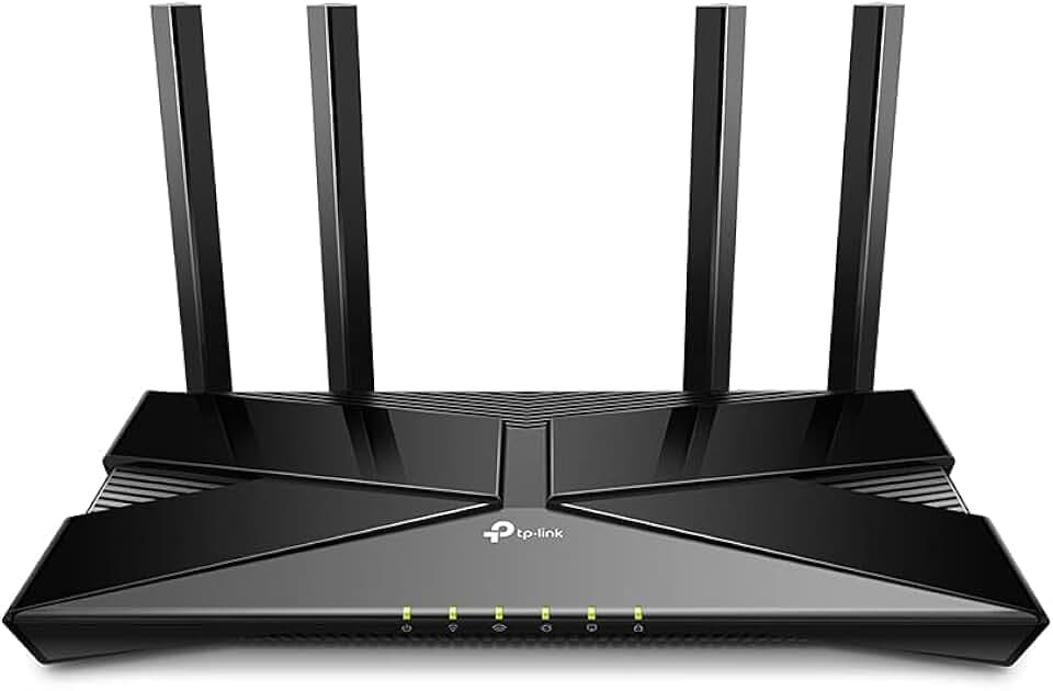 TP-Link Smart WiFi 6 Dual Band Router 4 Gigabit LAN Ports