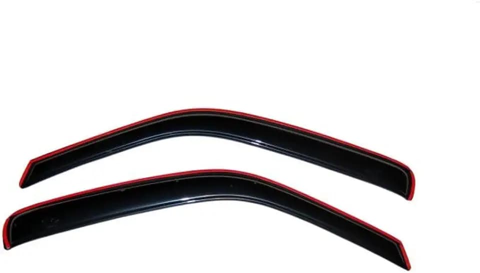 Auto Ventshade [AVS] In-Channel Rain Guards For 1993 - 2011 Ford Ranger; 1994 - 2010 Mazda B2300/B4000; 1994 - 2008 Mazda B3000, STANDARD CAB ONLY | Window Vent Visors, 2 pcs. - Smoke | 92083
