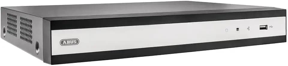ABUS TVVR36402 4-Kanal-PoE-IP-Netzwerkvideorekorder Performance Line für bis zu 4 IP-Kameras, intelligente Software zur Personen- und Fahrzeugerkennung, Browser-Steuerung am PC, mobil per App