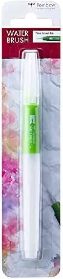 Tombow Wassertankpinsel feine Spitze, Aquarellpinsel befüllbar für Aquarelltechniken, regulierbarer Wasserfluss, einfach zu reinigen [WB-FN-1P]