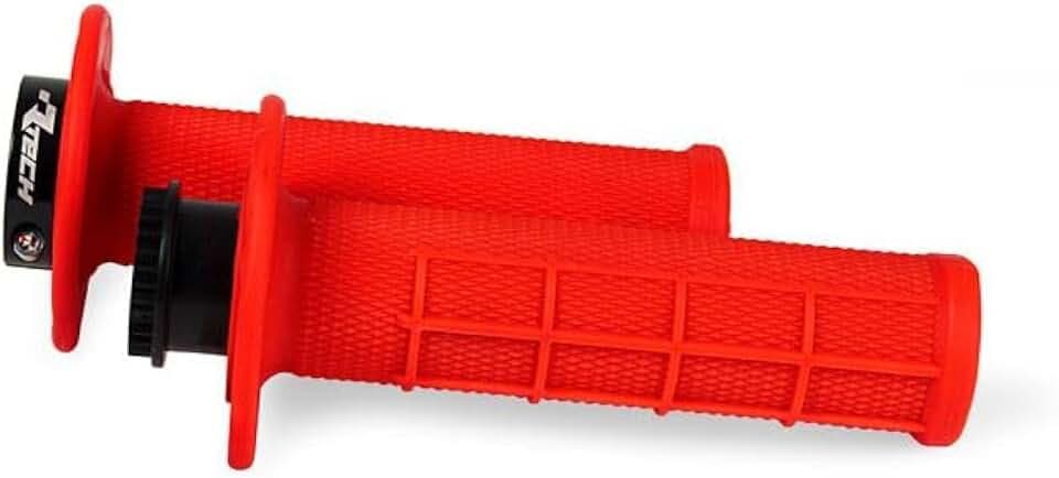 R-TECH - R20 Lock-On 1/2 Waffle Beta Fluo Red Griff