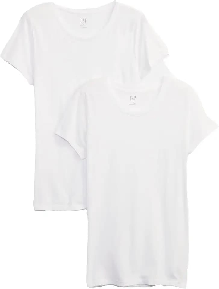 Gap Women's 2-Pack Crewneck Favorite Tee T-Shirt