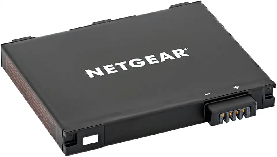 NETGEAR Nighthawk M6 Mobile Hotspot Add-On Battery – Works with M6 (MR6150, MR6550) Mobile Routers | Lasts All Day| Rechargeable, Compact Lithium-Ion Battery