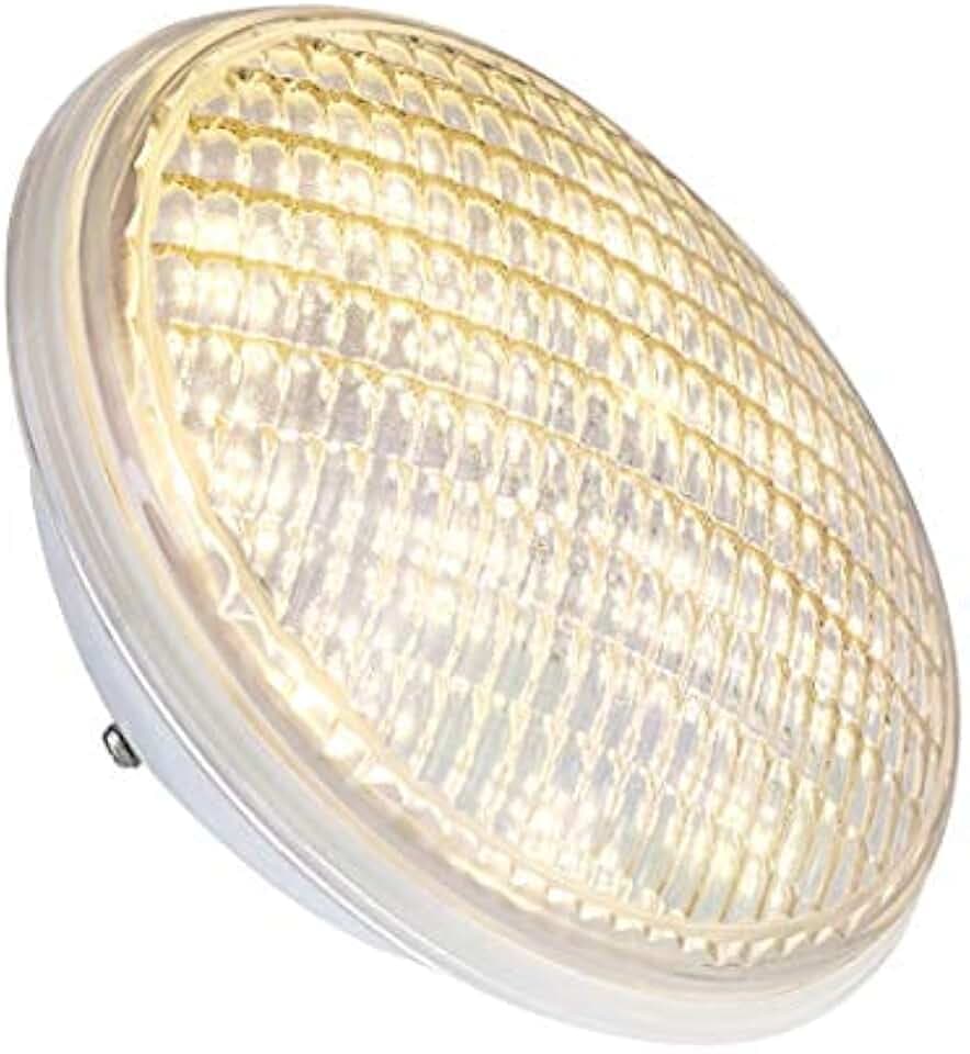 LED Poolbeleuchtung, PAR56 Schwimmbadleuchten, IP68 Wasserdichte Poolleuchte, 40W Warmweiß Unterwasserbeleuchtung, 12V AC/DC Poolscheinwerfer für Landschaft, Garten, Springbrunnen