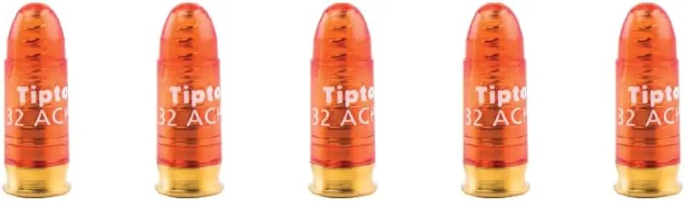 Tipton Pistol Snap Caps with False Primer and Reusable Design for Dry-Firing, Gun Maintenance, Gun Storage
