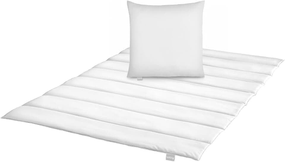 liebling Ganzjahresdecke 135x200cm mit Kissen 80x80cm, Medium Bettwaren Set