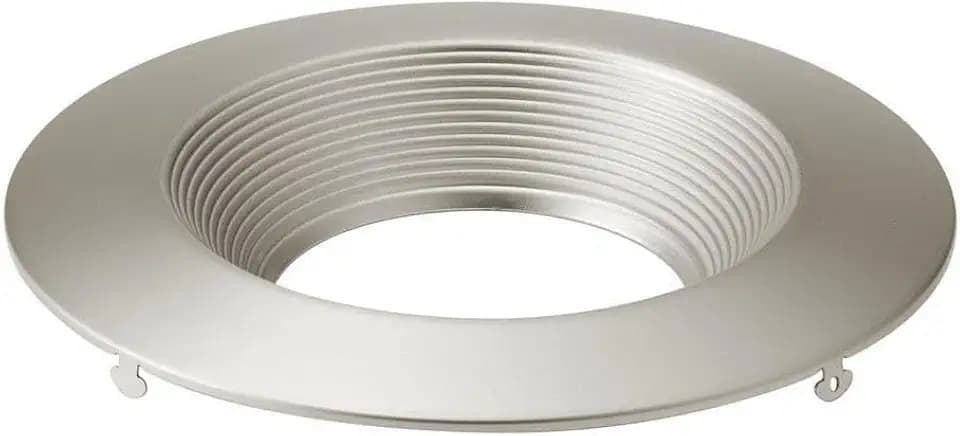 Kichler 6" Indoor Recessed Light Trim Ring, Brushed Nickel