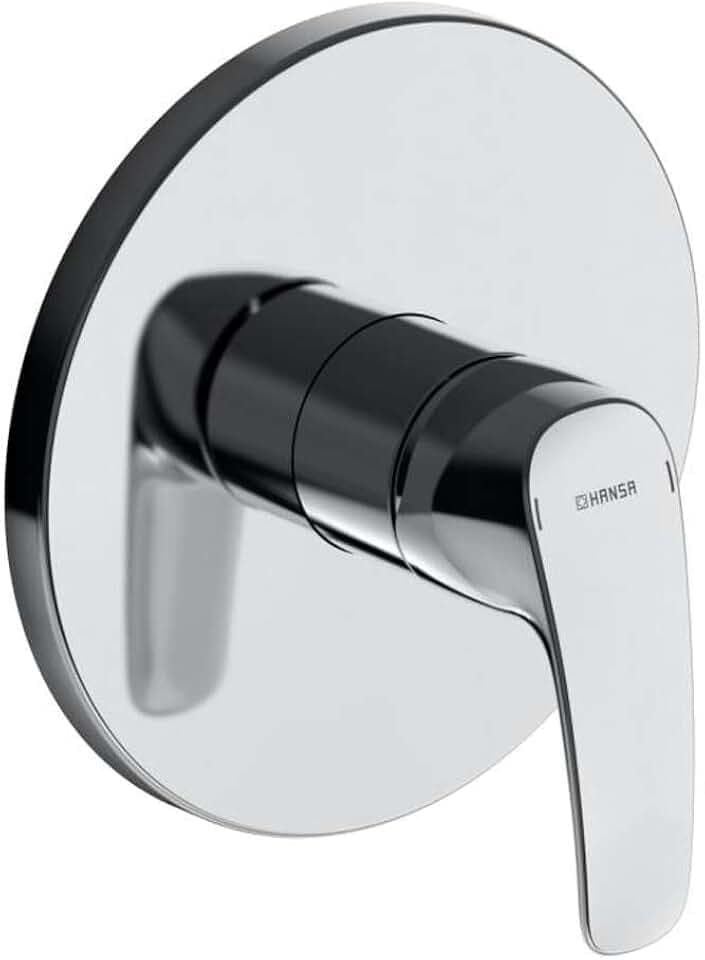 Hansa 85279183 Fertigmontageset/Funktionseinheit Einhand Brause Mischbatterie | Schalldämpfer, Rosettenträger zur einfachen Montage | Durchflussmenge: 22l/min