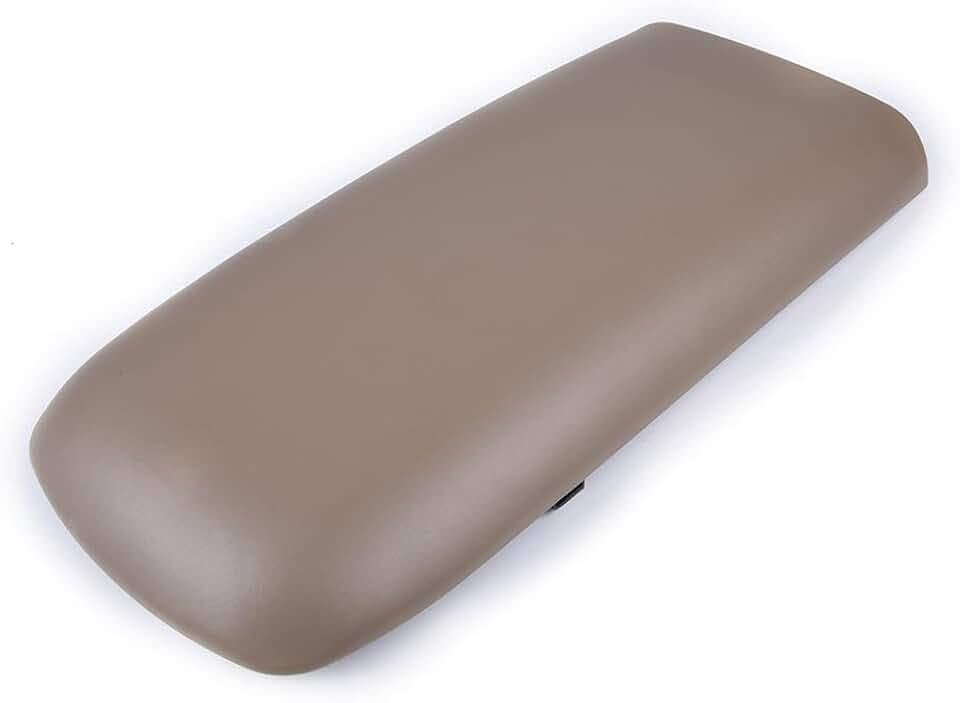PIT66 Center Console Lid Cover Compatible with Ford Explorer 1997 1998 1999 2000 2001 / Fit Mercury Mountaineer 1997-2001/ Fit Sport Trac 2001-2002 Beige Armrest Lids 1L2Z9806024AAA