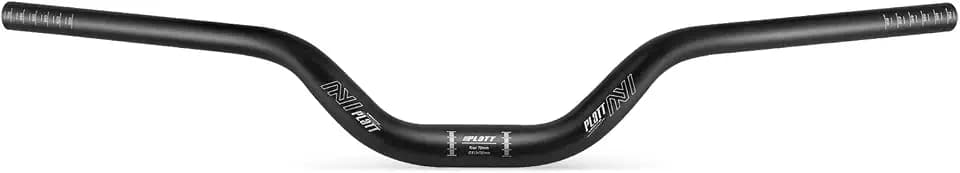 PLATT Fahrrad Lenker 25.4/31.8 * 620/780,mountainbike Fahrrad Riser Lenker aus leichter Aluminiumlegierung,ideal für MTB (31.8mm-720mm, 70mm Rise)