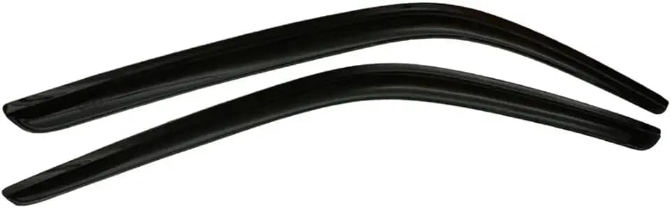 Auto Ventshade [AVS] Outside Mount Rain Guards For 1999 - 2016 Ford F-250/F-350/F-450/F-550 Super Duty; 2000 - 2016 Ford F650/F750, STANDARD CAB ONLY | Window Vent Visors, 2 pcs. - Smoke | 92503