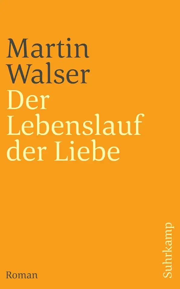 Der Lebenslauf der Liebe: Roman (suhrkamp taschenbuch)