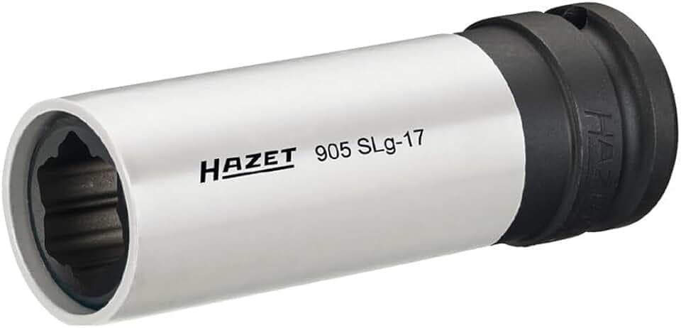 HAZET Kraft-Steckschlüsseleinsatz, Hybrid-Sonderprofil 905SLG-17, SW 17 mm
