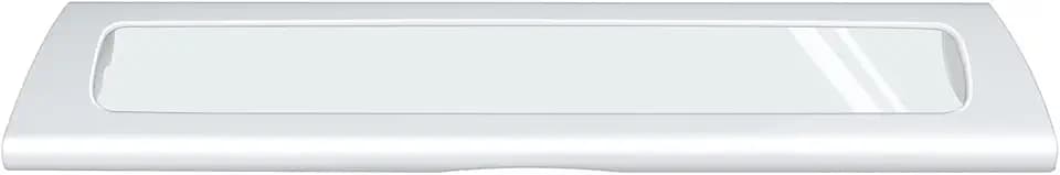 W10827015, AP5985816, 67005903 Pantry Drawer Door Cover (with Transparent Plastic Sheet) Compatible with kenmore, maytag, whirlpool, amana, Jenn-Air, KitchenAid, Ikea, Dacor, Gaggenau Refrigerator
