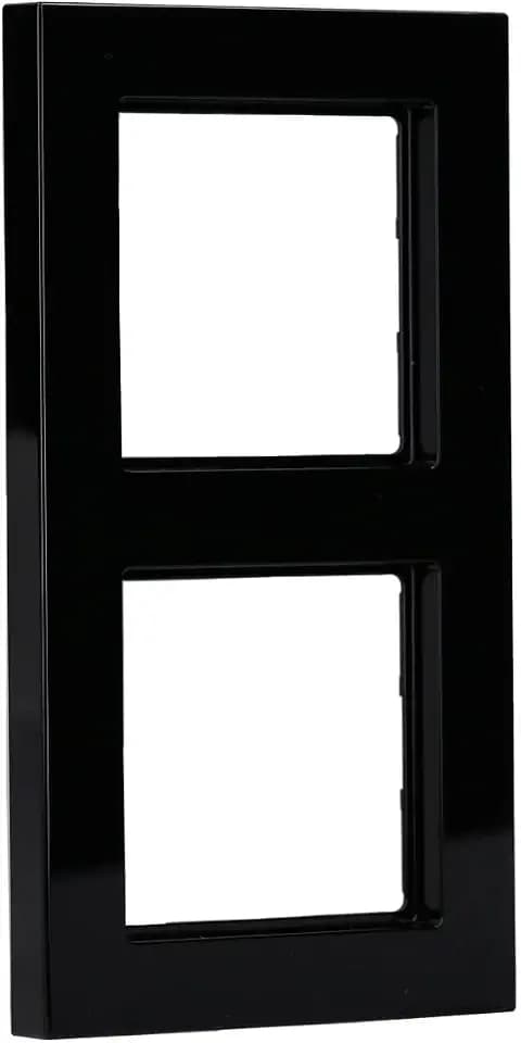 JUNG A5582BFSW Rahmen 2-fach Schwarz Serie A