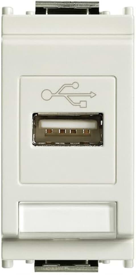 Vimar Idea Series - Weiße USB-Buchse