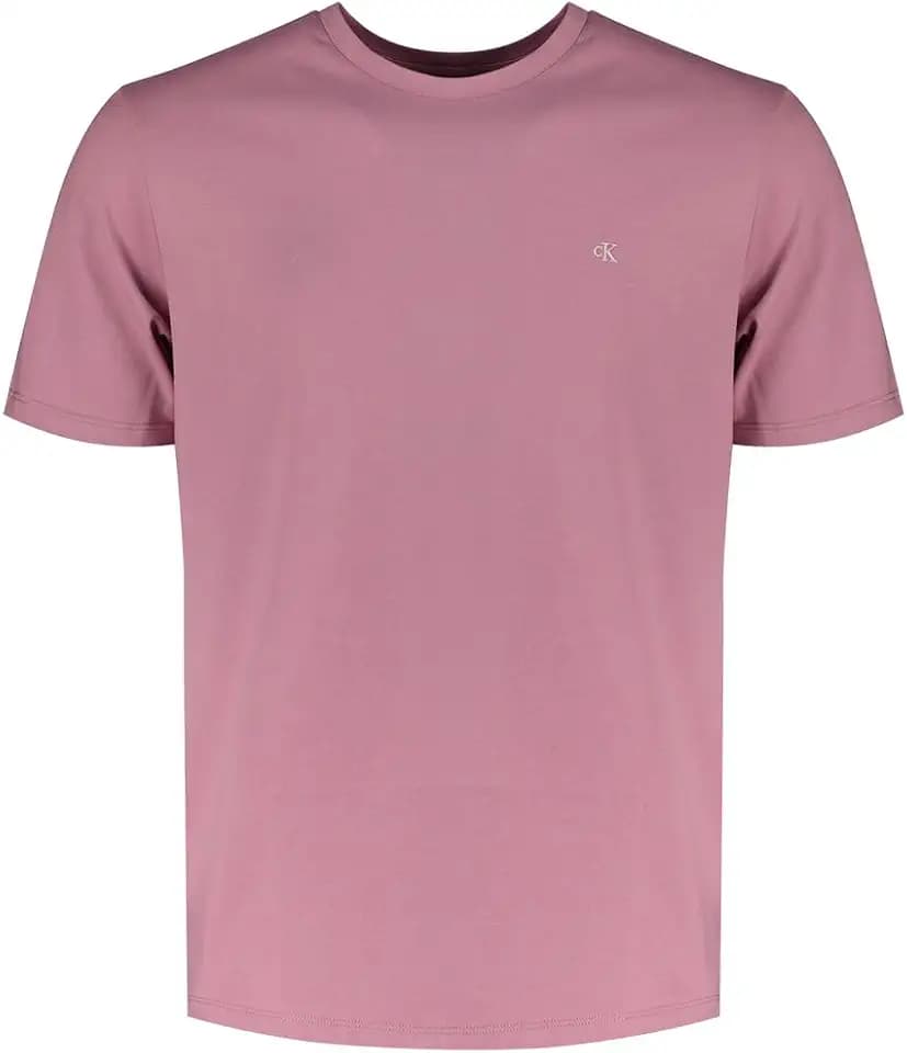 Calvin Klein Herren T-Shirt Kurzarm Classic Monogram Tee mit Rundhalsausschnitt