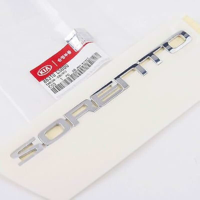 Genuine OEM Kia Trunk Emblem 'Sorento' 86310-C5000