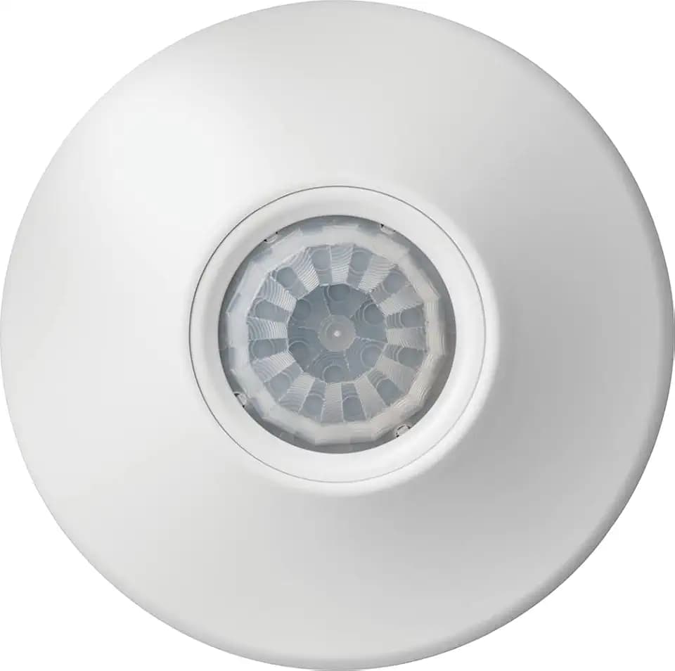 SensorSwitch Ceiling Motion Sensor, Passive Infrared PIR Occupancy Sensor, 360° Small Motion Detection, Indoor Use, Low Voltage, Standard Range