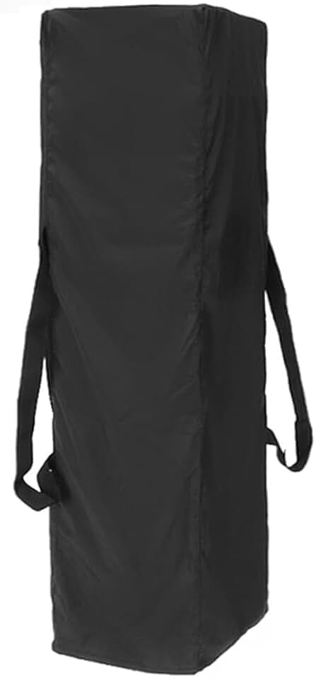Zelttasche 140cm Gestängetasche Aufbewahrungstasche Schwarz wasserdichte Universal Zelt Stangen Pack Tasche Mit Zwei Tragegurten Schutztasche Tragetasche sonnensegel mit gestänge Transporttasche