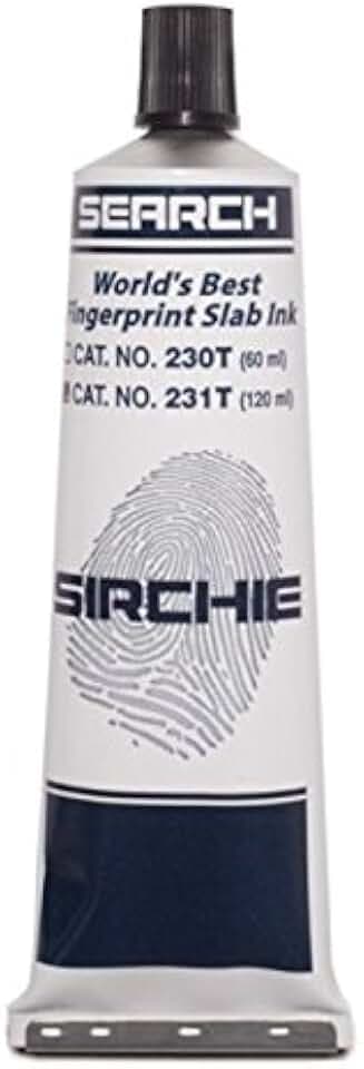 Sirchie - Fingerprint Ink, 4oz. Tube - 231T
