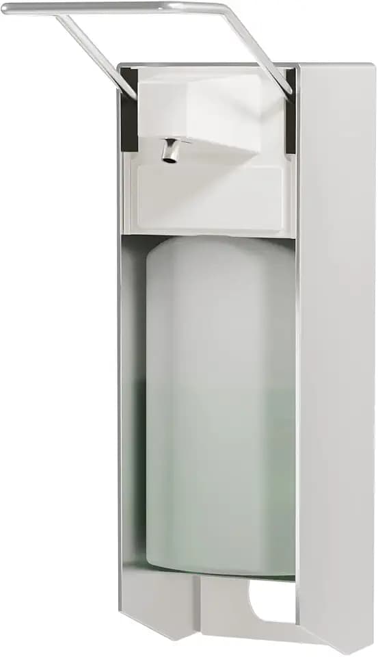 Eurospender 500Ml,Seifenspender,Weiß,Aluminium