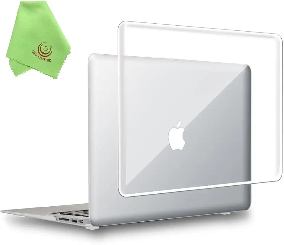 UESWILL Case for MacBook Air 11 inch Model A1370 A1465, Crystal Clear