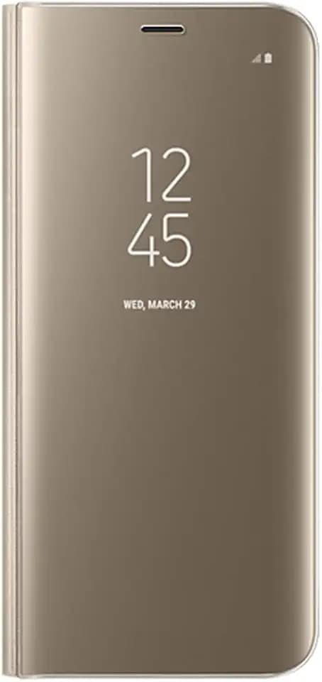 Samsung EF-ZG950CFEGWW Clear View Schutzhülle für Galaxy S8 Gold