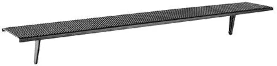 Mount Plus MP-APM-05-03 Top Shelf TV Mounting Bracket 36-inch Wide Platform | Holds Speaker, Streaming Device, Game Console, and More (1 Pack 36 Inch)