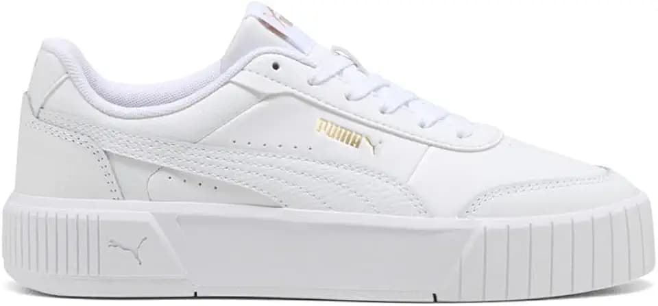 PUMA Womens Carina Mia Lace Up Sneakers Shoes Casual