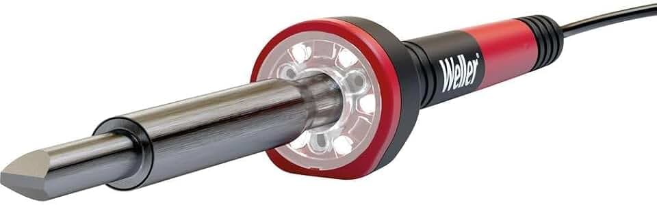 Weller WLIR8023C 80-Watt-Lötkolben LED Ringlicht, mit dem Ergonomisch Geformten Stiftgriff