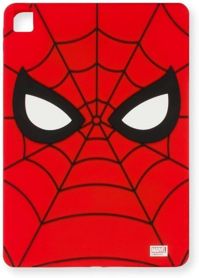 Marvel Spider Man Silicone Case Compatible with iPad 10.2 inch (7th/8th/9th Gen)