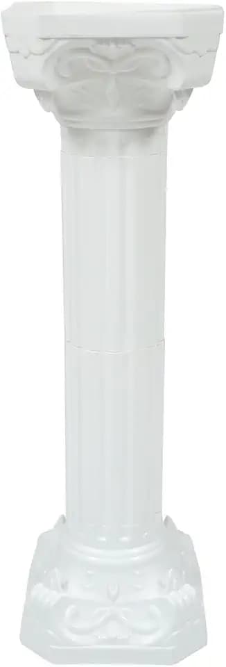 BESTonZON Elegant Roman Column Sculpture Roman Pillar Ornament for Weddings and Events Simple Outdoor Column Decoration Luxurious Flowerpot Support for Home and Garden Versatile Photography Prop