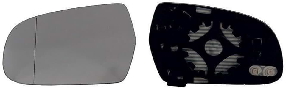 Alkar 6471785 Spiegelglas, Außenspiegel, Grau
