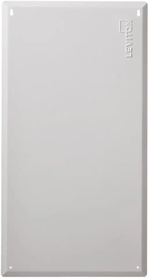 Leviton 28" SMC, Structured Media Flush Mount Cover, 47605-F28, White